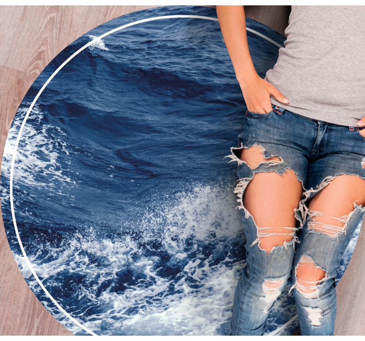 Tapete de textura efeito água - TenStickers