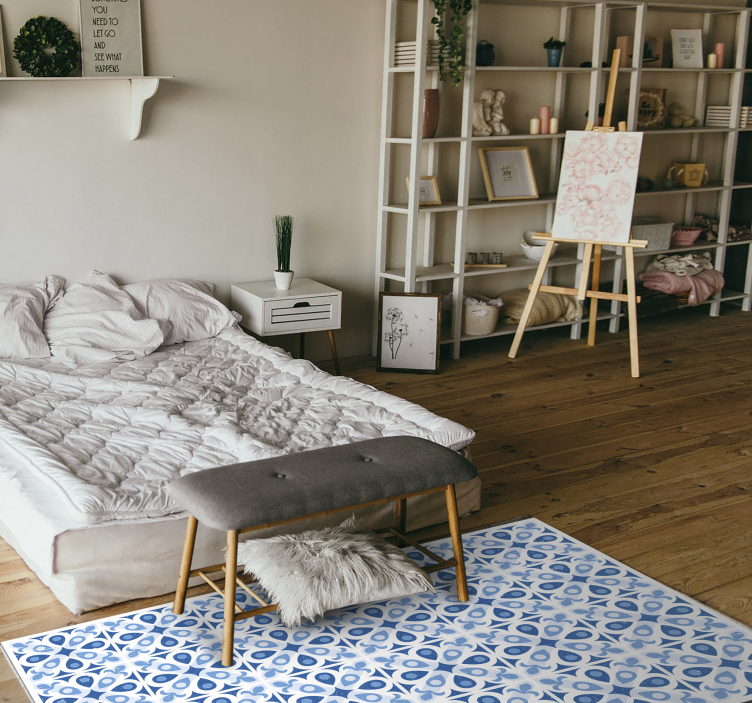 Tapete de vinil azul waterhouse - TenStickers