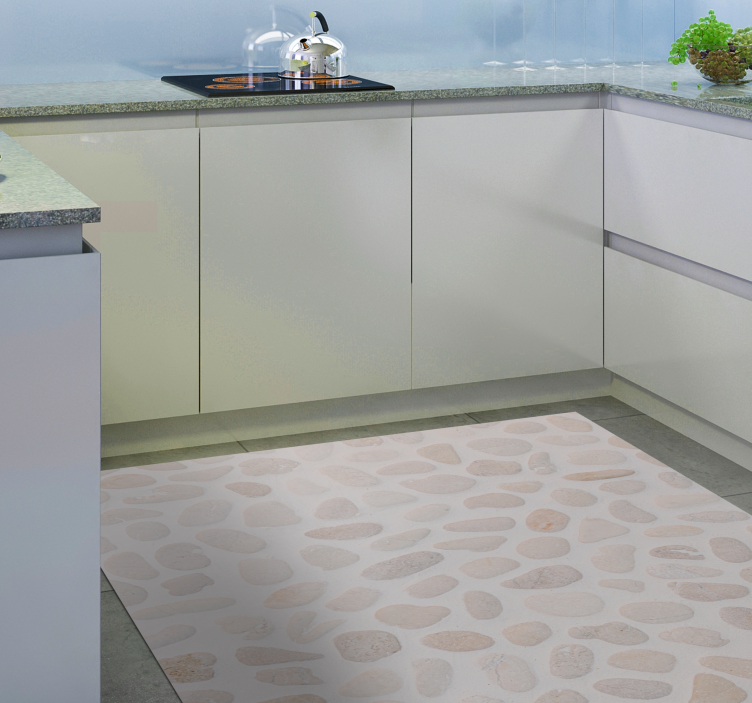 Tapete de vinil de cozinha de pedra clara - TenStickers