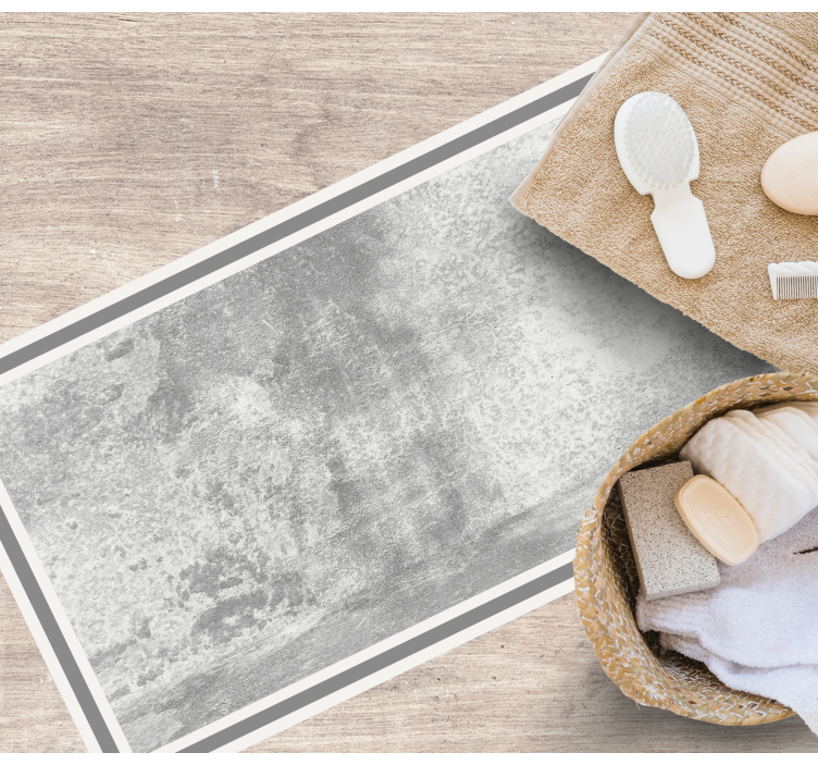 Tapete vinílico de pedras cor cinza desgastada - TenStickers