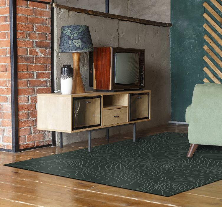 Tapete de vinil mapa topográfico  - TenStickers