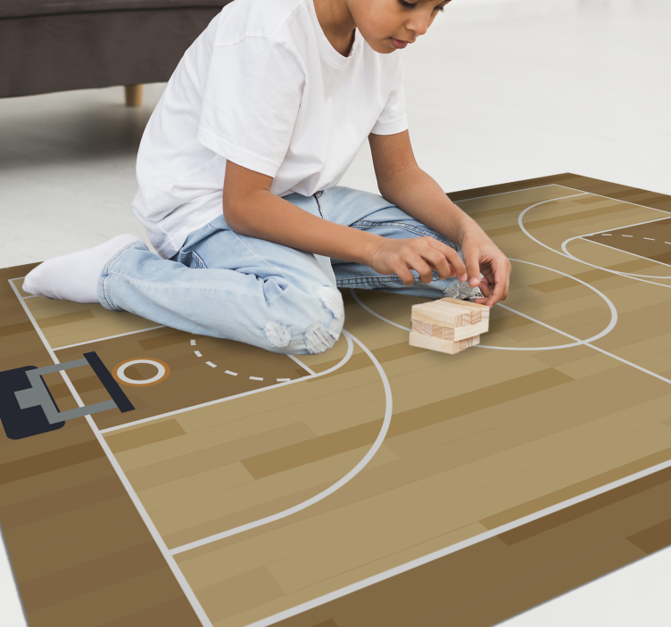 Tapete de vinil para adolescentes de basquetebol - TenStickers