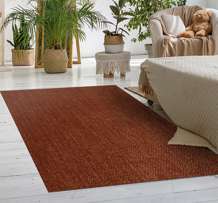 tapete em vinil para o quarto de fibra natural - TenStickers