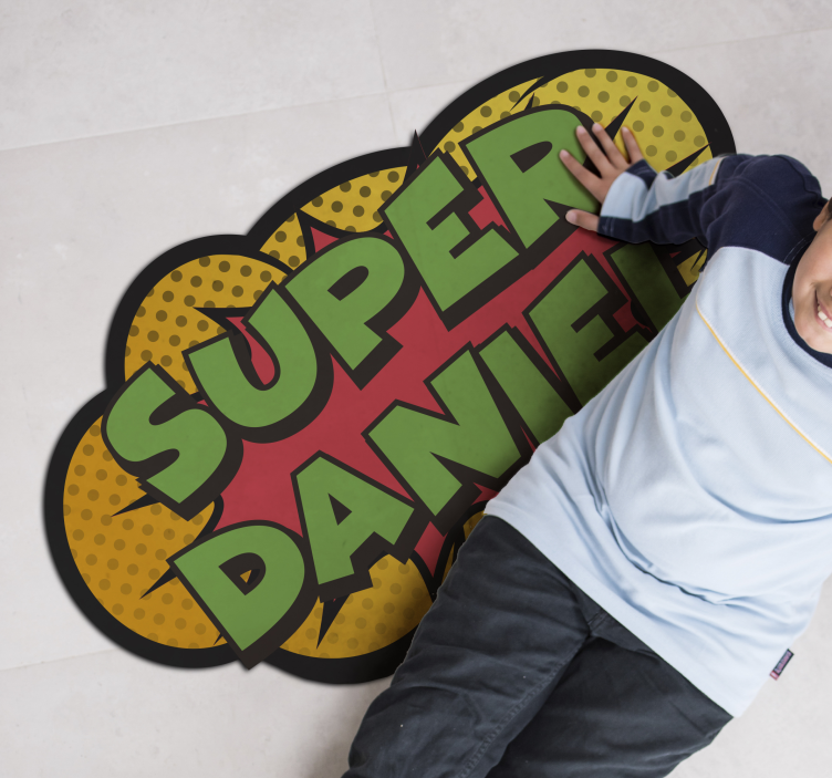 Tapete personalizado super poder - TenStickers