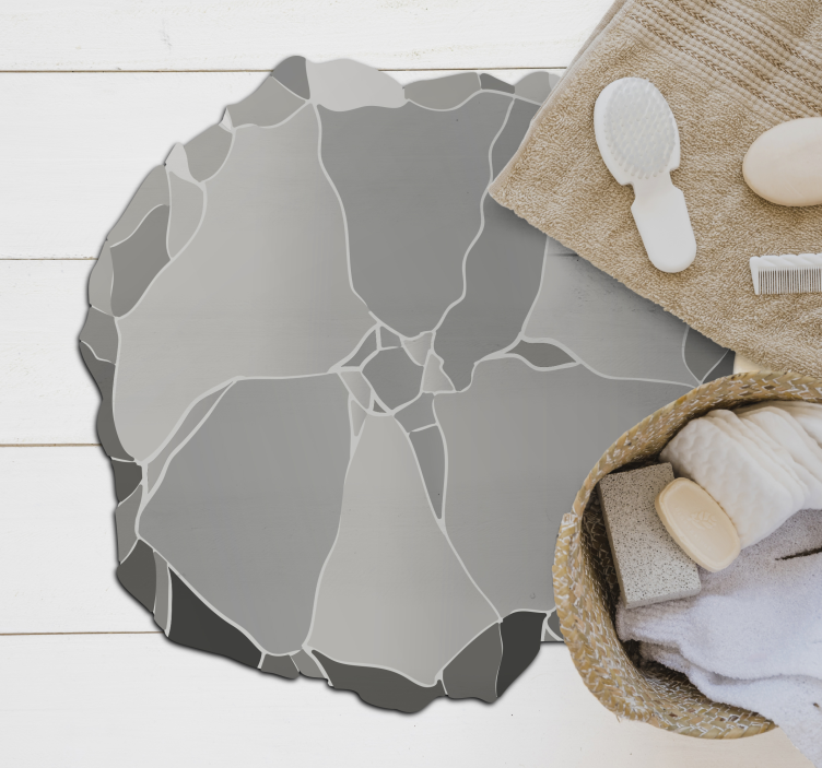 Tapete de vinil textura diferentes pedras pedra - TenStickers