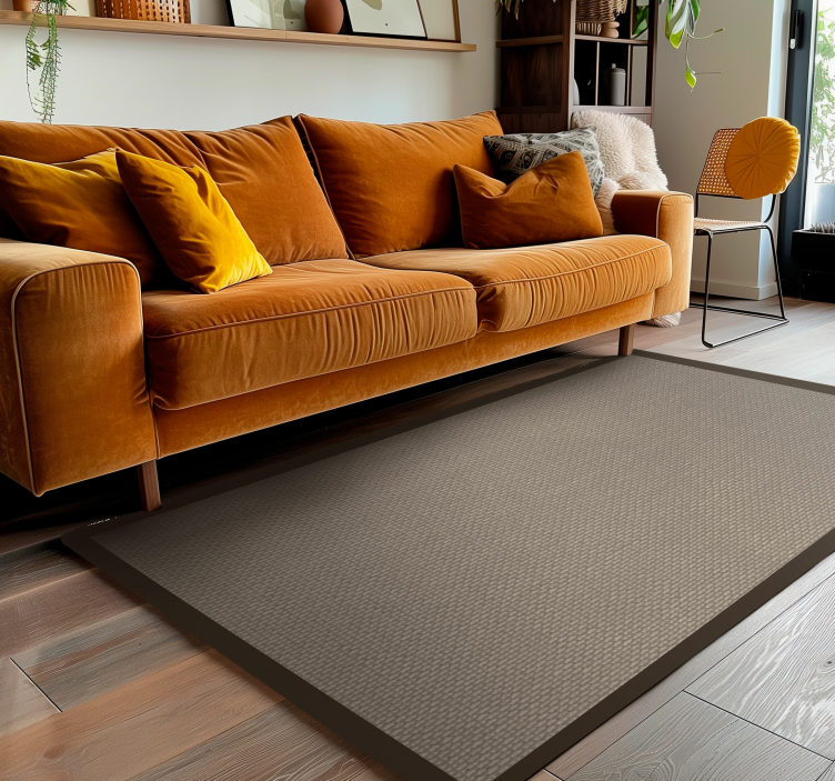 Tapete vinílico bege contorno de cor mais escura - TenStickers