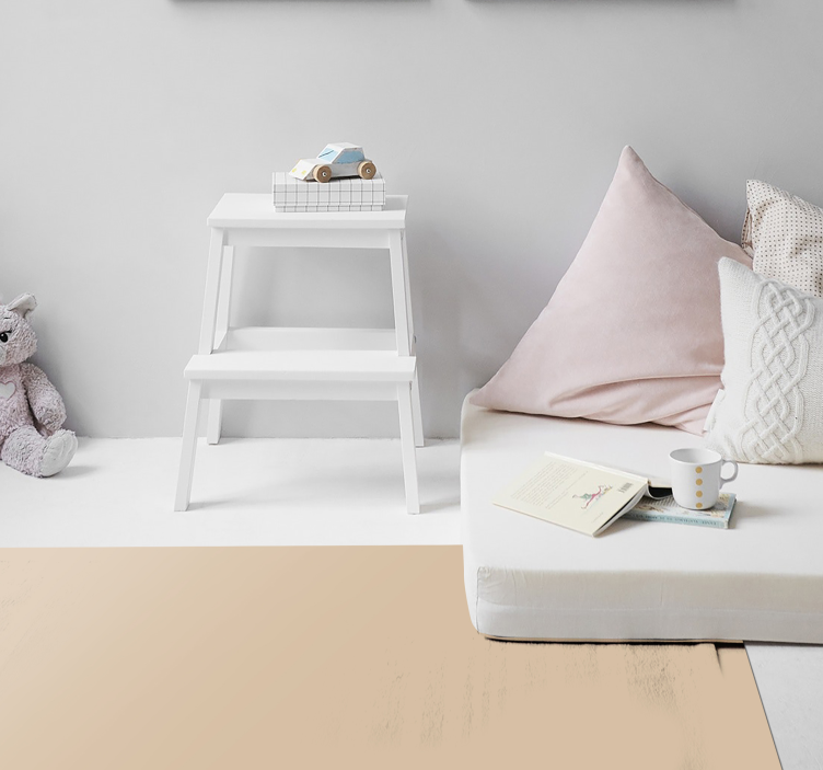 Tapete vinílico bege superfície beige neutra - TenStickers