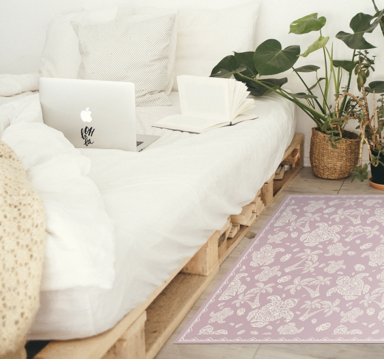 Tapete vinílico de mandala mandala estampada - TenStickers