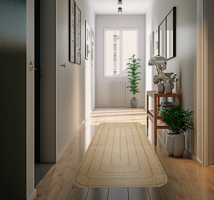 Tapete vinílico outras texturas Textura de juta - TenStickers