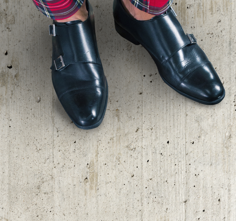 Tapete vinílico de pedras textura de concreto - TenStickers