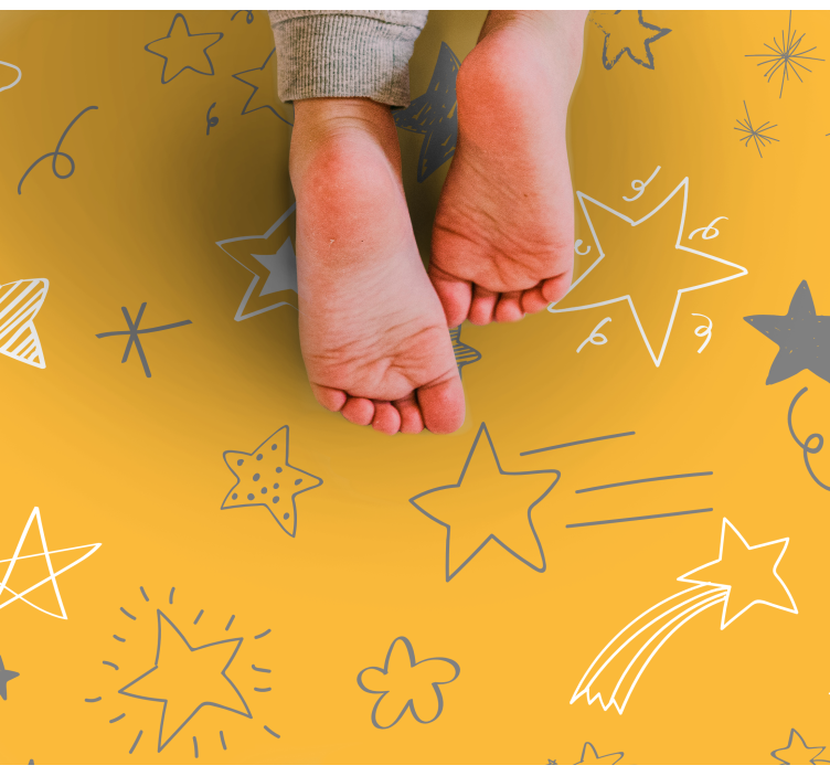 Tapete vinílico estrelas padrões de noites estreladas - TenStickers