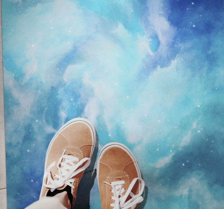 Tapete vinílico outras texturas aquarela celestial - TenStickers