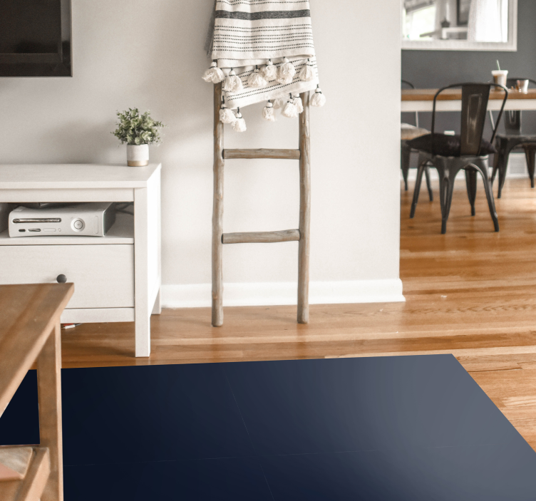 Tapete de vinil moderno cor marinho - TenStickers