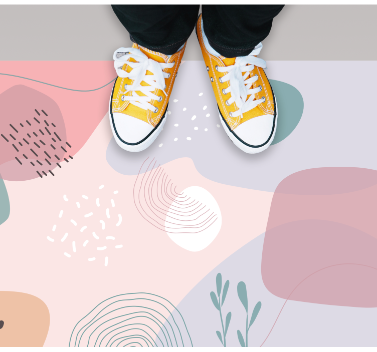 Tapete moderno de pintura pastel criativa - TenStickers