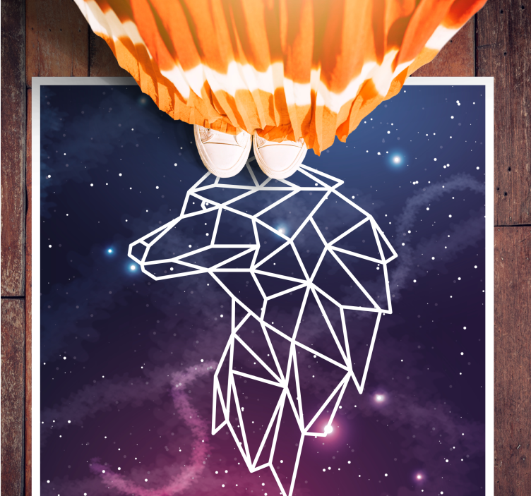 Tapete étnico cosmo multicolorido - TenStickers