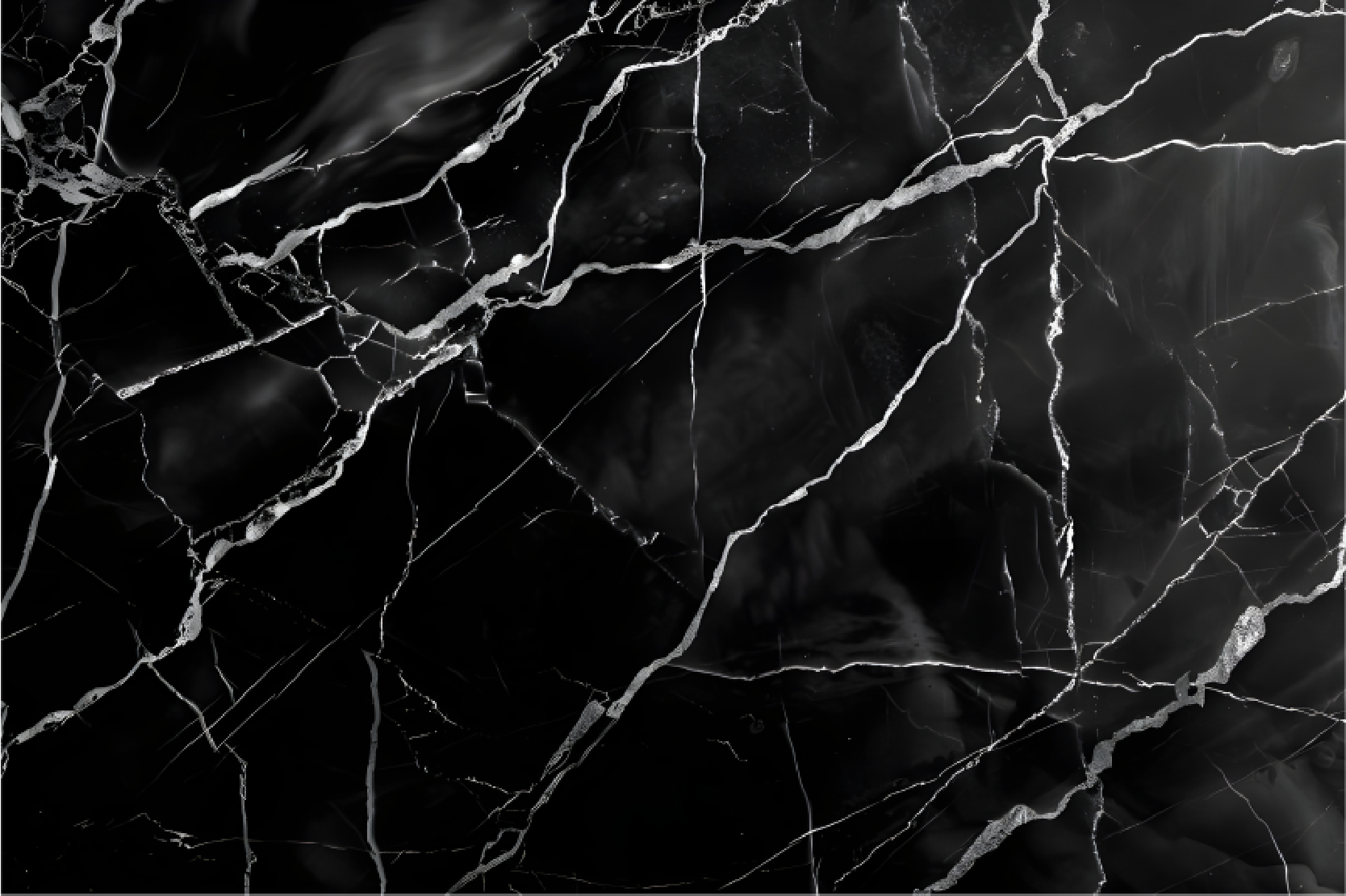 Tapete vinílico preto imitação de mármore - TenStickers