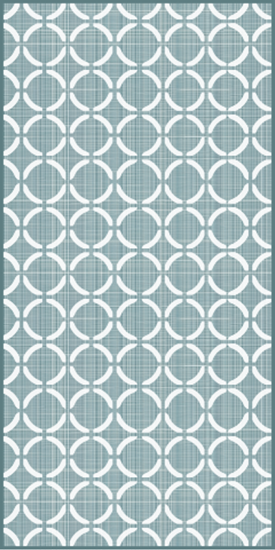 Tapete vinílico cozinha verde estilo antigo - TenStickers