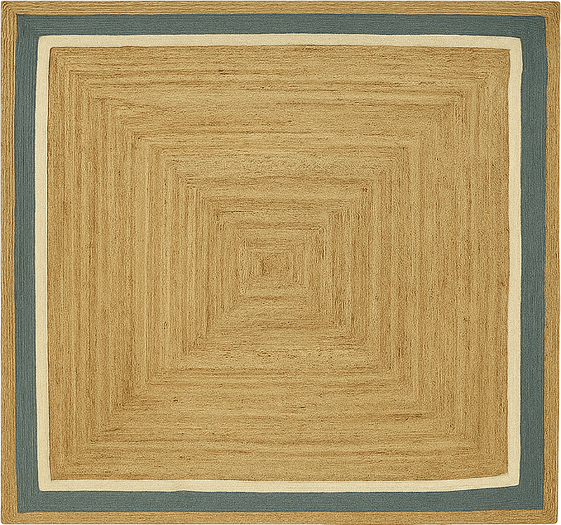 Tapete vinílico quadrado efeito de padrão de túnel - TenStickers