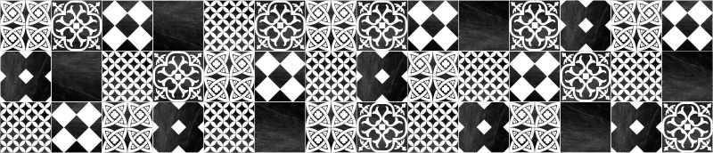 Tapete vinílico azulejos ardesia cementina - TenStickers