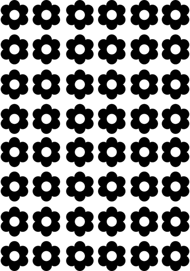 Tapete vinílico flores e plantas adesivas florais - TenStickers