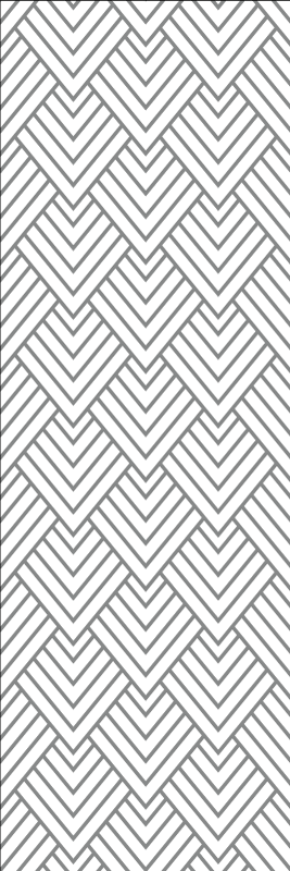 Tapete vinílico geométricas padrão triângulo branco - TenStickers
