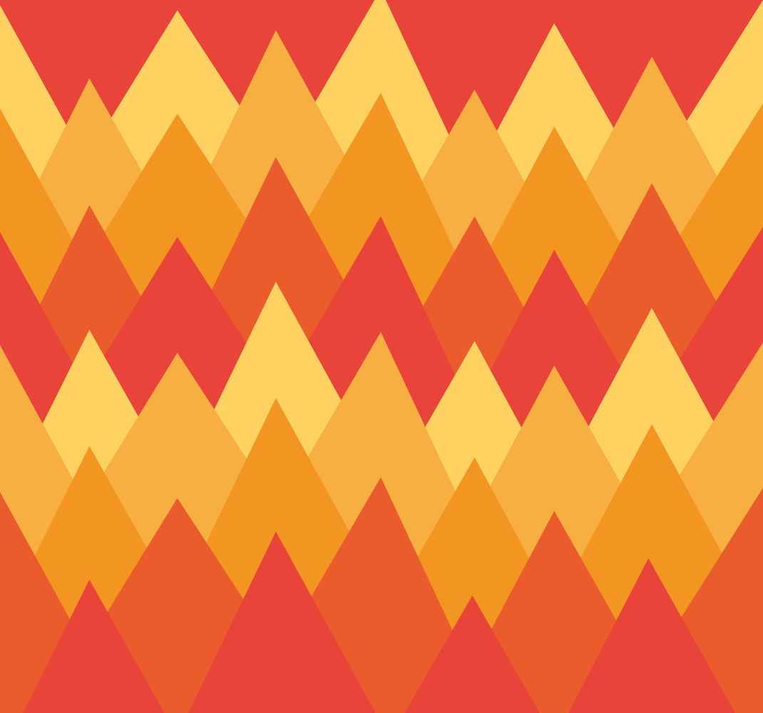 Tapete vinílico geométricas montanhas abstratas geométricas - TenStickers