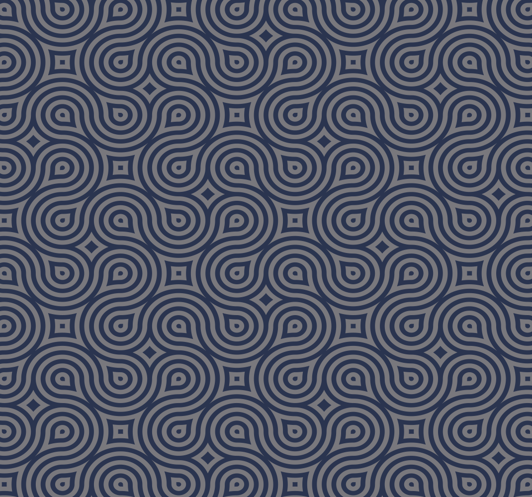 Tapete vinílico geométricas formas geométricas azuis - TenStickers