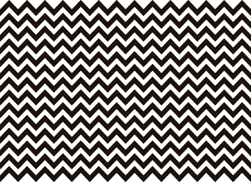 Tapete vinílico geométricas listras zigzag - TenStickers