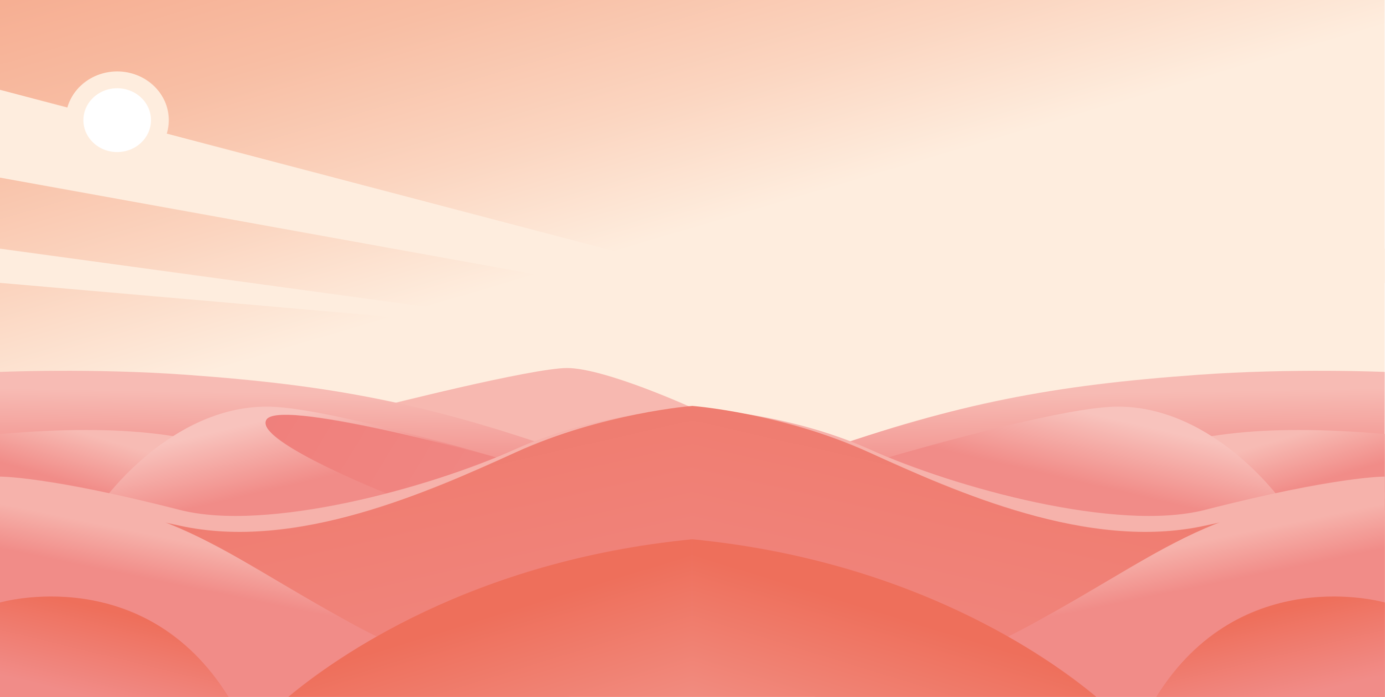 Tapete vinílico geométricas deserto rosa - TenStickers