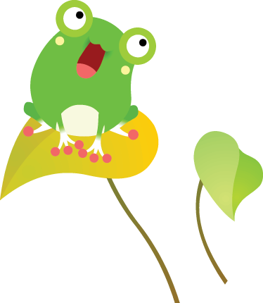 Tapete vinílico criança sapo cantor - TenStickers