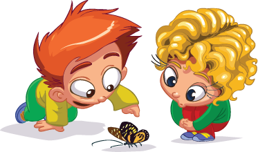 Tapete vinílico criança para meninos curiosos - TenStickers