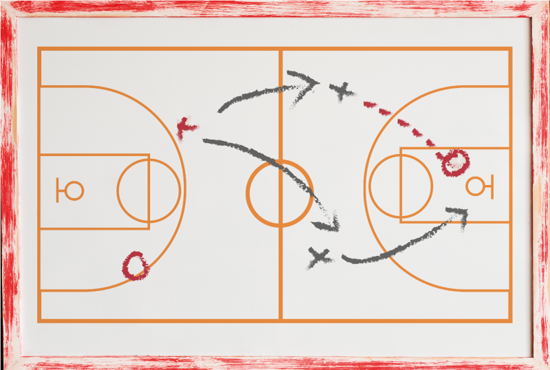 Tapete vinílico de jogos treinador de esportes - TenStickers