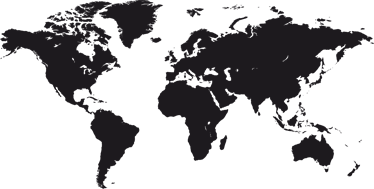 Tapete vinílico de mapa mundial decoração em vinil - TenStickers