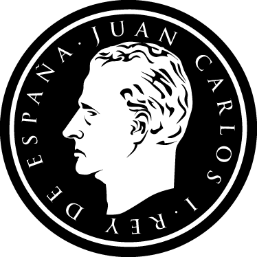 Tapete vinílico quarto adesivo efígie rei da espanha - TenStickers