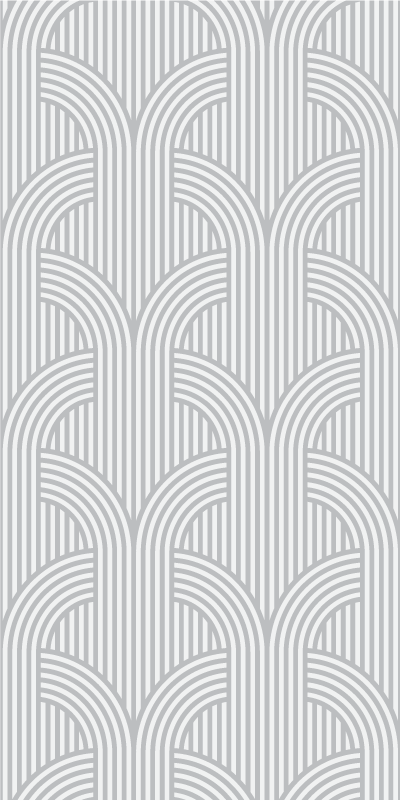 Tapete vinílico quarto papel de parede cinza minimalista - TenStickers