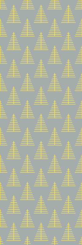 Tapete vinílico quarto Árvores pantone - TenStickers