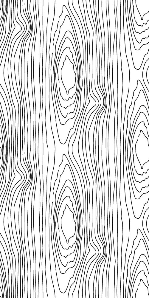 Tapete vinílico quarto listras naturais pretas - TenStickers