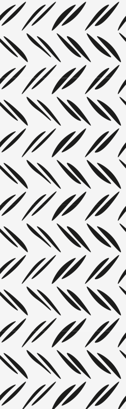 Tapete vinílico quarto listras simples e diferentes - TenStickers