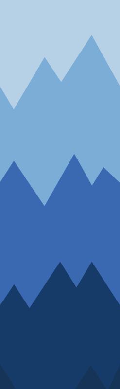 Tapete vinílico quarto colcha branca e azul - TenStickers