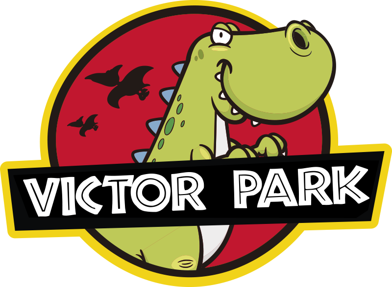 Tapete do vinil infantil do Jurassic Park personalizado - TenStickers