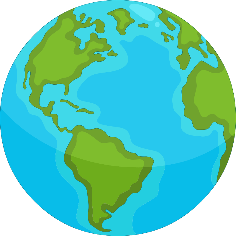 Tapete de vinil globo terrestre - TenStickers