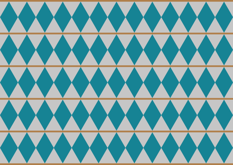 Tapete de vinil geométrico estilo sueco - TenStickers