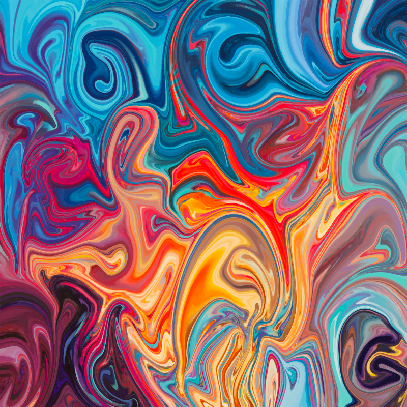 Tapete de textura quadrada original - TenStickers