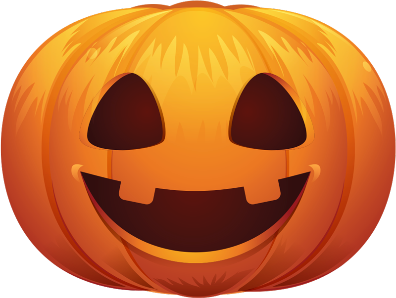 Abóbora para tapete de halloween - TenStickers