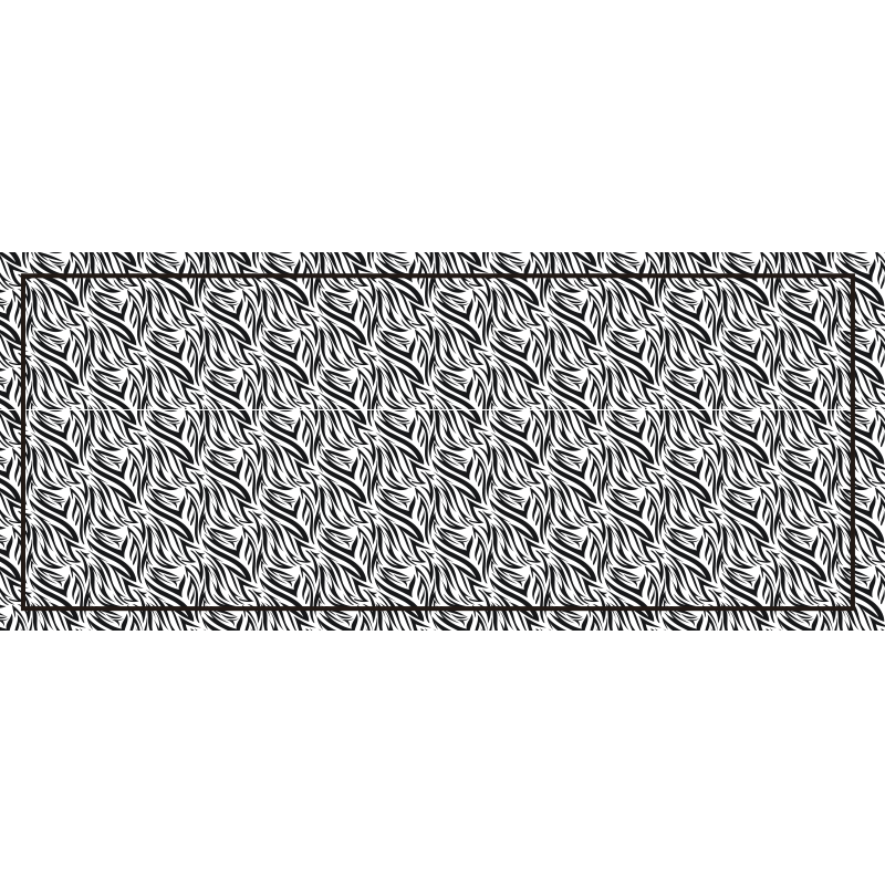 Tapete de vinil com estampa de zebra - TenStickers