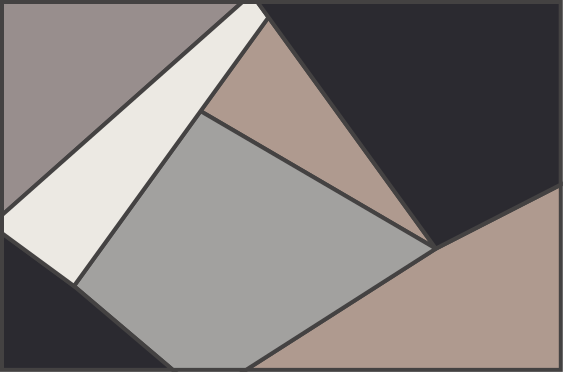 Tapete de vinil formas geométricas bege geométricas - TenStickers