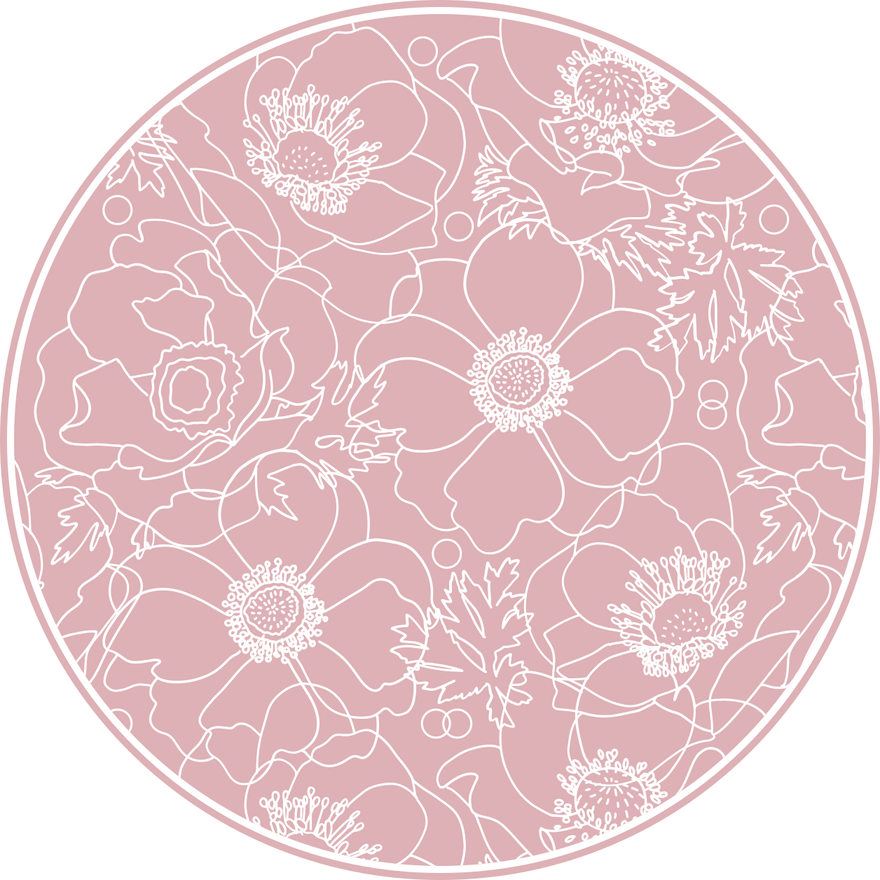 Tapete de textura de pintura rosa elegante - TenStickers
