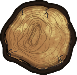 Tapete de vinil de tronco partido - TenStickers