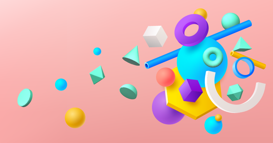 Tapete vinílico geométricas matriz de formas geométricas - TenStickers