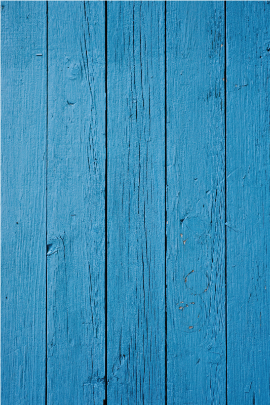 Tapete de vinil com efeito de madeira com padrão azul escuro - TenStickers